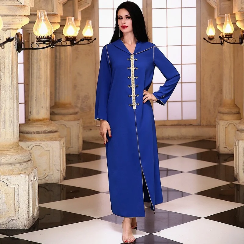 Abaya Dubai Kaftan Muslim Dress Djellaba Femme Musulmane Dresses Abayas For Women Caftan Robe Longue Turkish Islamic Clothing |