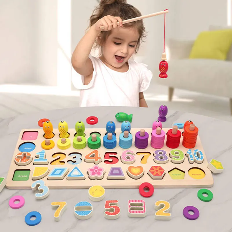 Math Toys Wooden Montessori Learning Baby Educational Toys For Children Wood Preschool Toys For Children Educational Montessori topological game tower of hanoi iq intelligence developer 3d puzzle natural wood math game montessori montessori toys children s toys educational toys children toys montessori toys for children fidget toys
