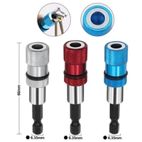14 hex shank quick release electric drill magnetic screwdriver bit holder detachable connecting rod durable