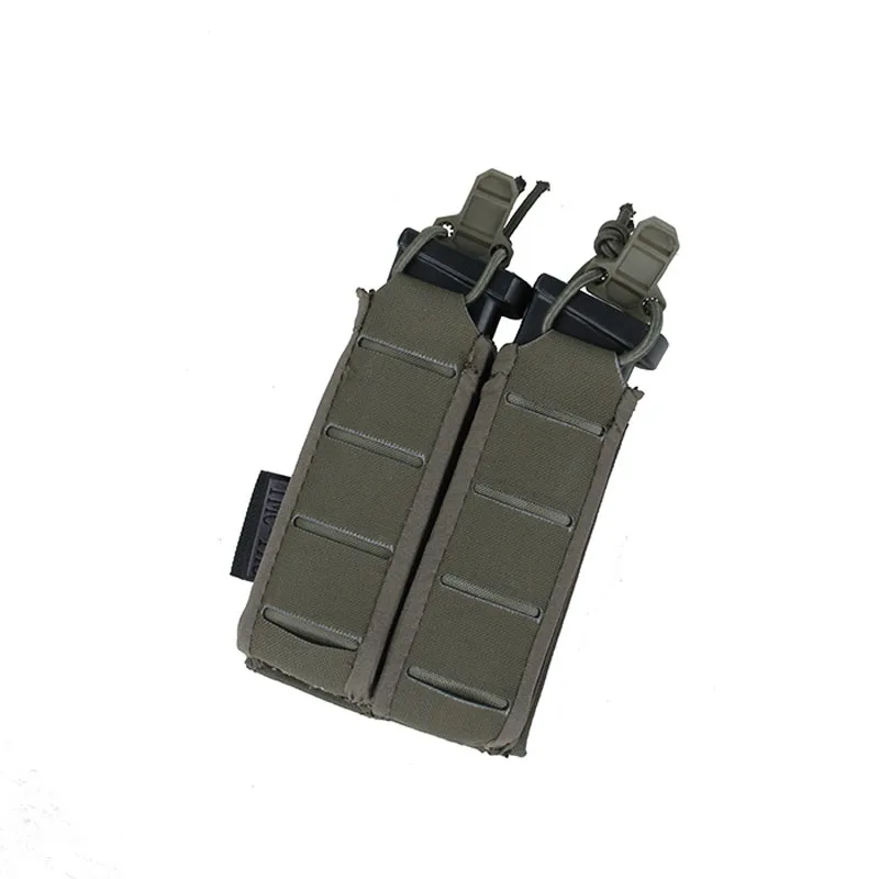 

TMC New Molle 9MM STACKABLE DOU PISTOL POUCH BK/RG/WG Duplex Mag Pouch