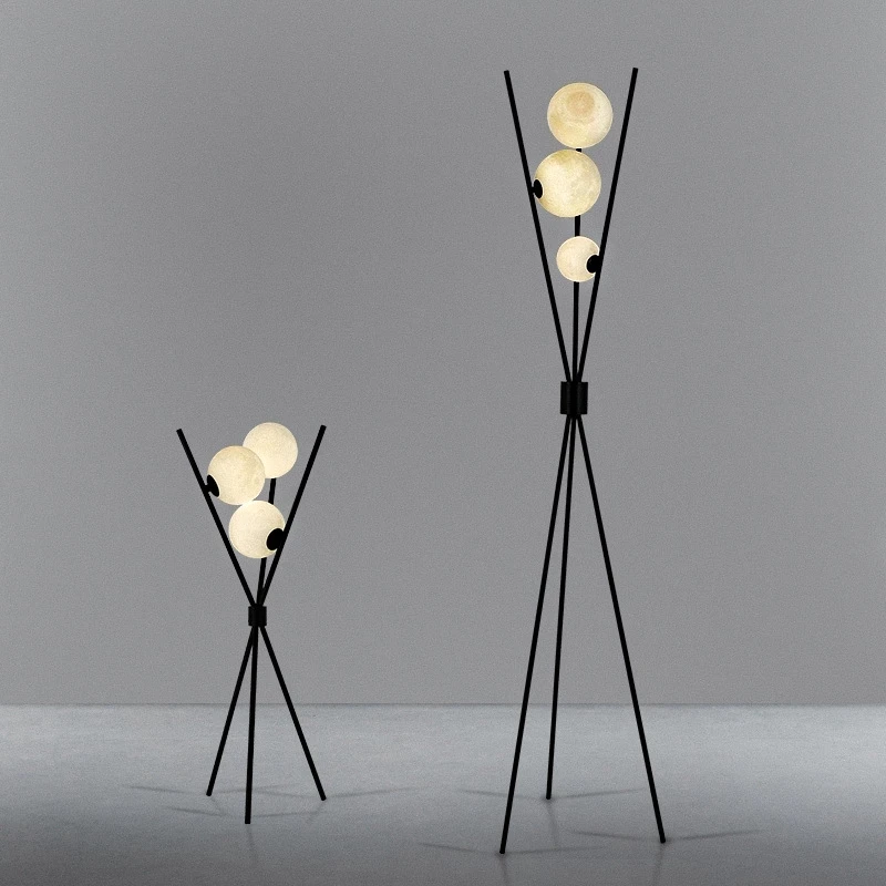 

Modern Floor Lamp 3D Moon Led Floor Lamps For Living Room Study Bedroom Lighting Nordic Home Decoration Bedside Standing Lamp