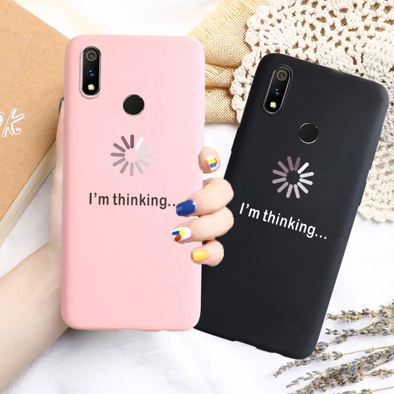 Я думаю чехол для телефона Oppo Realme XT 5 3 2 Pro Рено Z Ace A3 A37 A5 A7 A5S AF3 A39 F7 F9 F11 A9 2020 A59 Мягкая