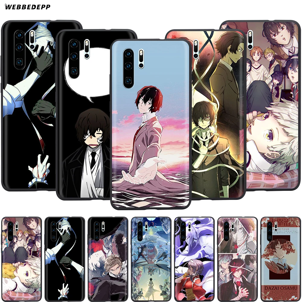 Webbedepp Bungou бродячие собаки дазай Осаму чехол для Huawei Mate 10 20 30 Nova 2i 2 3 3i 4 5i Y5 Y6 Y7 Y9 Pro Lite