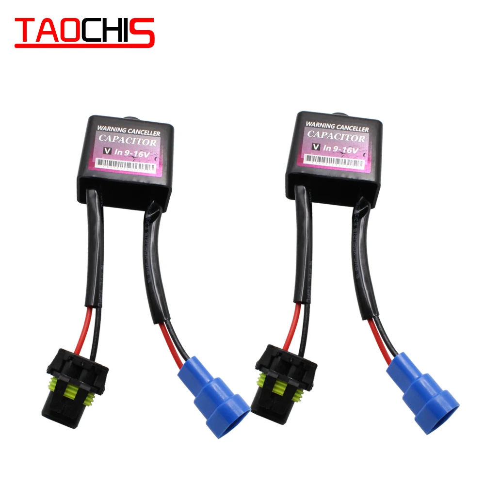 

TAOCHIS 12V Wave Filter HID Xenon Decoder Canbus for C6 Light Bulbs Replacement Kits H11