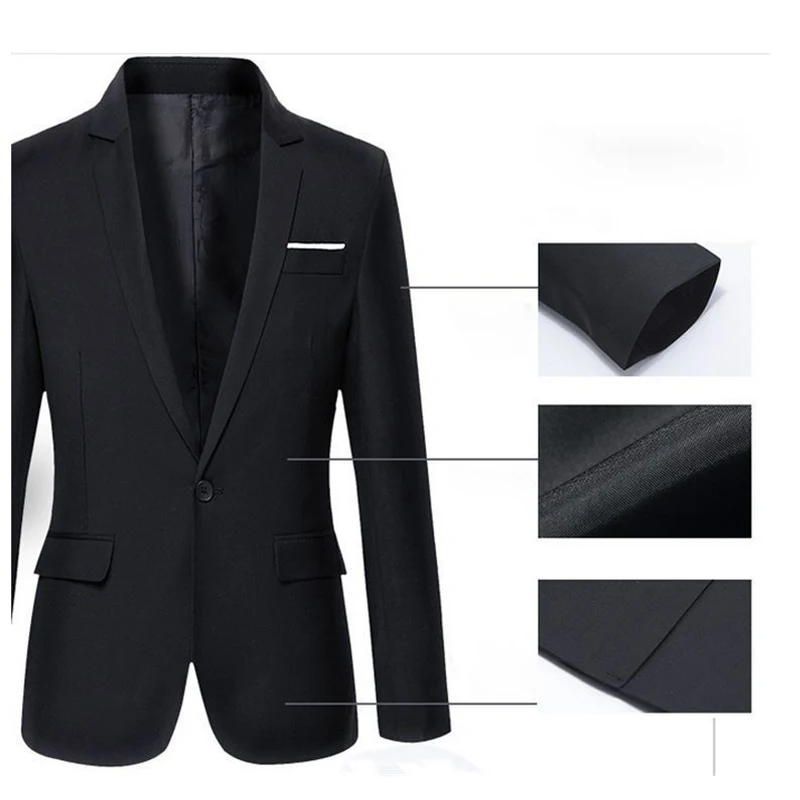 Мужской умный костюм Meihuida смокинги для деловых встреч несколько цветов | Мужская