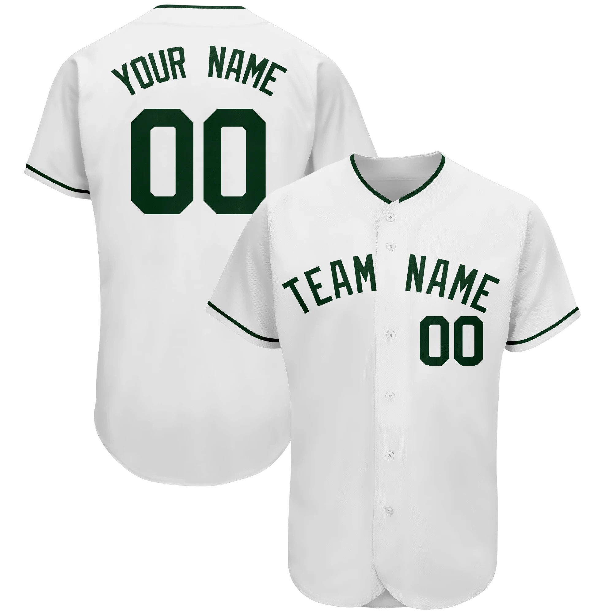 

Customized Baseball Jersey,Personalized Stitch your logo Name/Number V-neck Breathable Mesh Shirts for Men/Youth Casual Outdoors