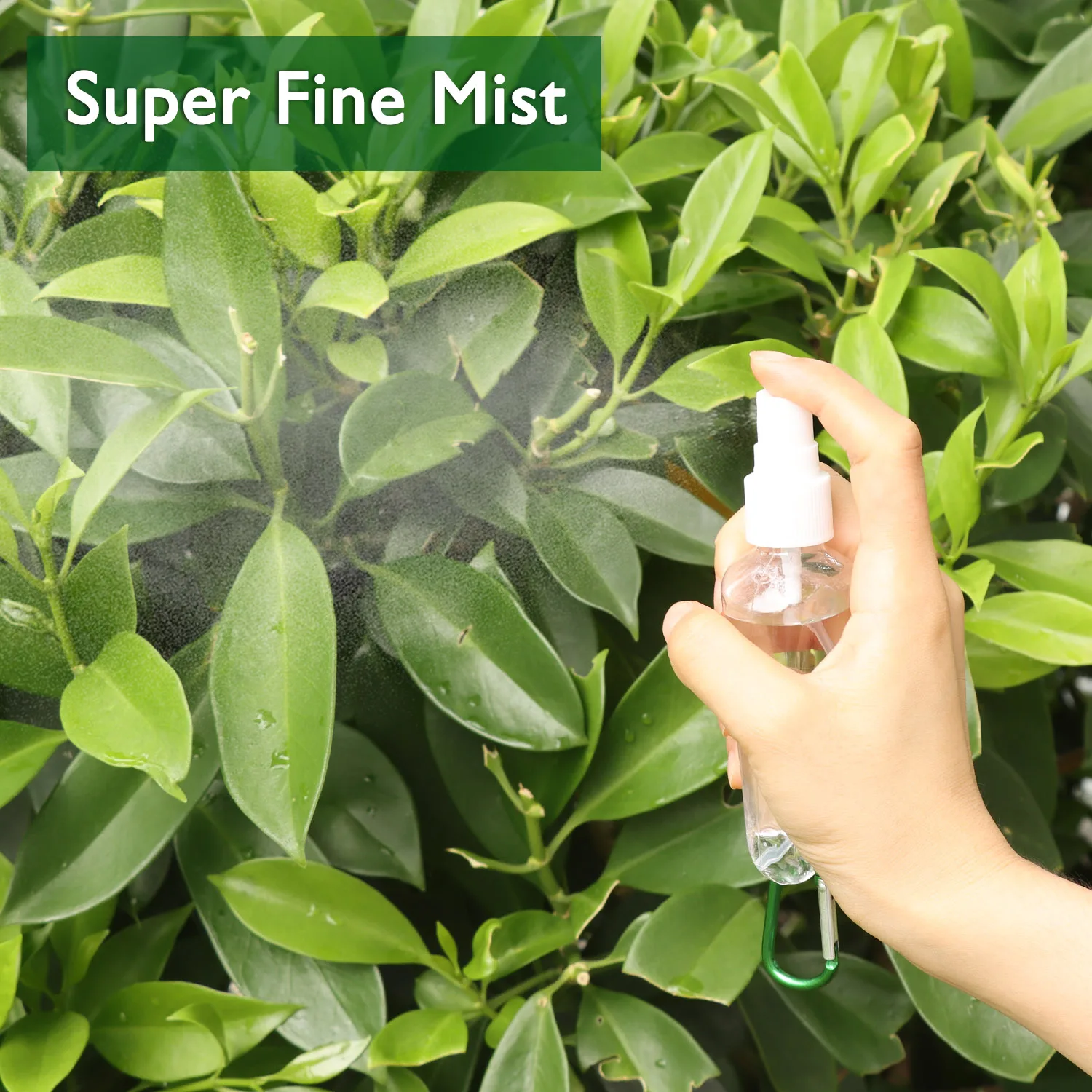 Дезинфицирующее средство для рук Герметичная Бутылка с карабином жидкости 1 7