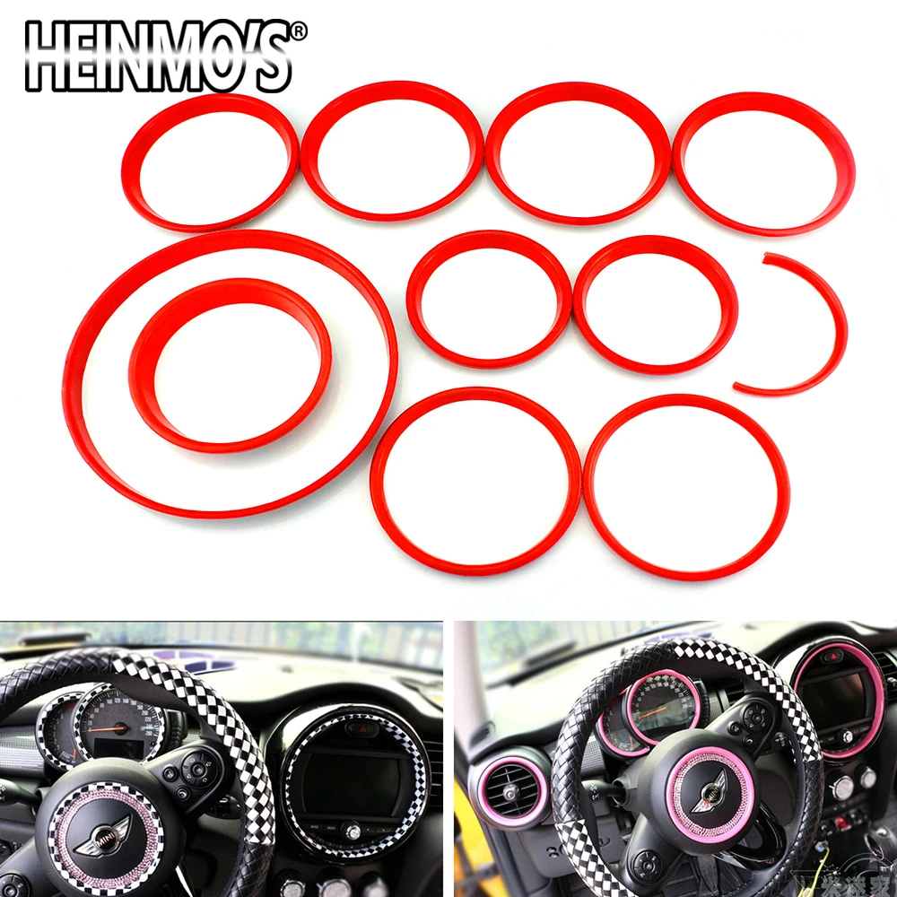 

For MINI Cooper F56 F55 Accessories Interior Decoration Trim Cover For MINI F56 F55 Styling Car Stickers and Decals