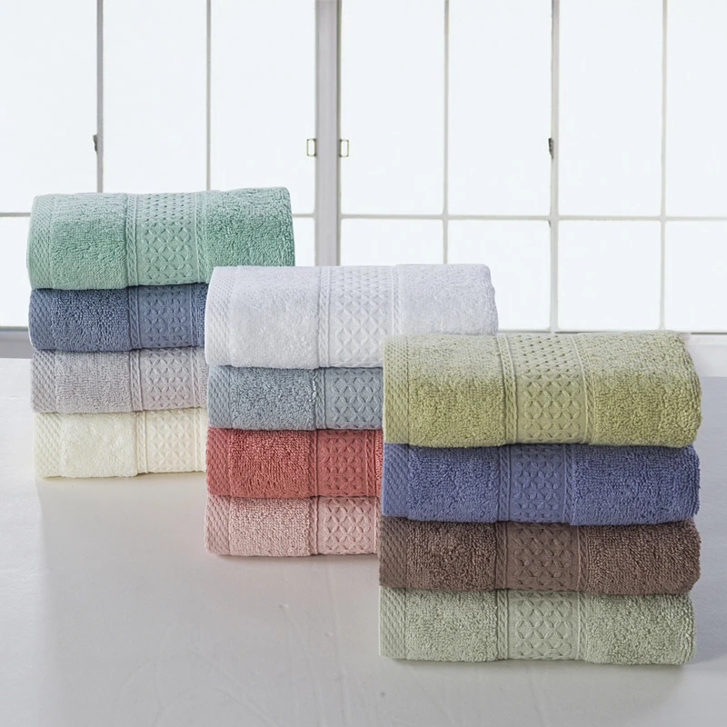 Полотенце для лица из 100% чистого хлопка 32 х73 см|Полотенца лица| |