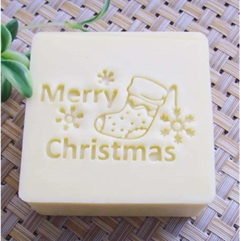 DIY Craft 40*31 см Рождественский дизайн штамп для мыла Sugarcarft Candy штамп-свеча наборы