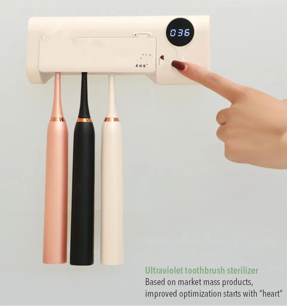 Xiaomi Youpin JJJ ультрафиолетовая зубная щетка стерилизация дезинфектор подходит для SO WHITE Oclean Dr Bei всех типов зубных щеток es