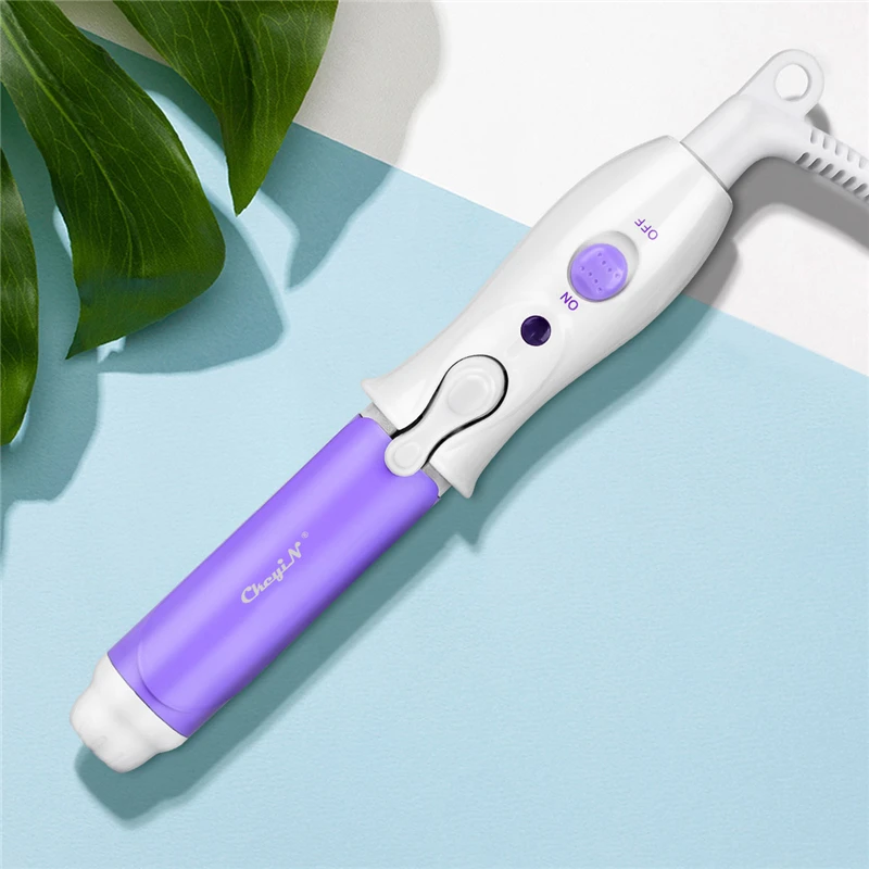 

Professional Vented Flat Iron Ceramic Hair Straightener Mini Hair Curler Travel Curling Iron Roller 25mm Splint Curling Tongs