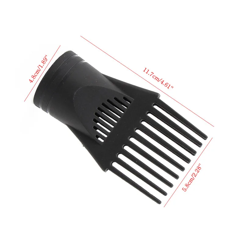 Черный Профессиональный парикмахерский салон Фен-диффузор для сбора выдувного