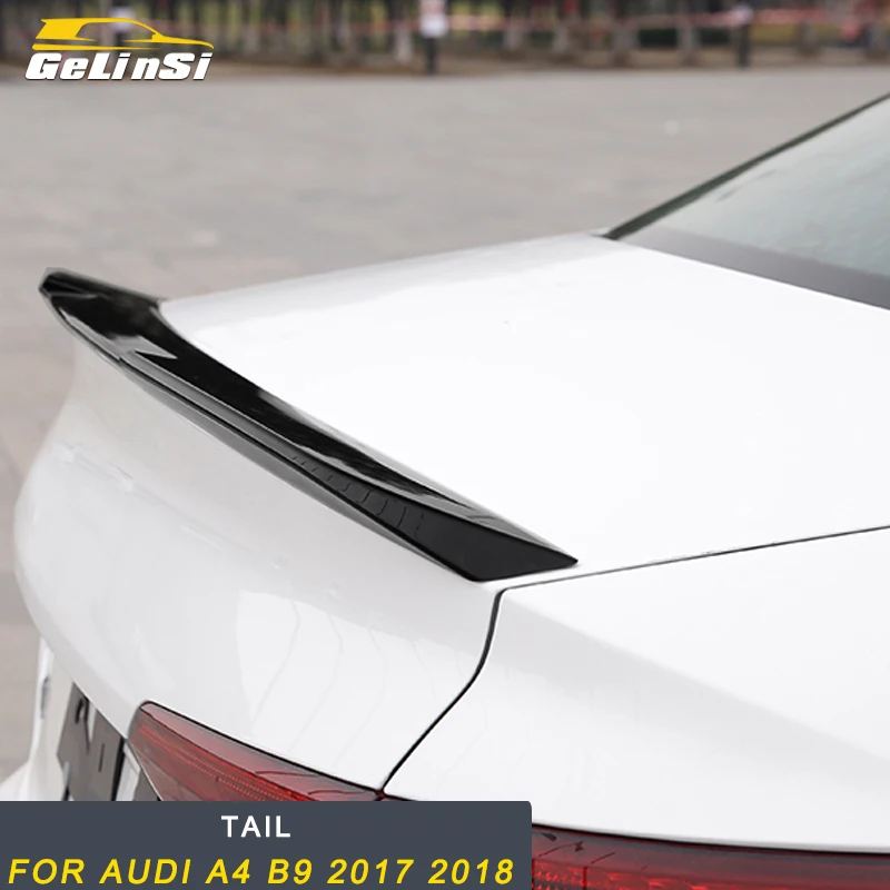 Gelinsi для Audi A4 S4 B9 2017 2018 автомобильный Стайлинг задний багажник спойлер губ хвост