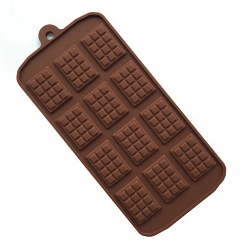 

12 Chocolate Mold Silicone Chocolate Mold Non-Stick Classic Rectangle Chocolate Bar Mold Silicone Chocolate Molds