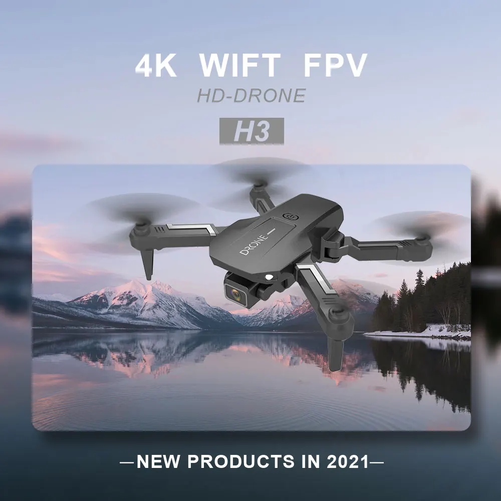 sharefunbay 2021 новый h3 мини дрон 4k hd дрон дво