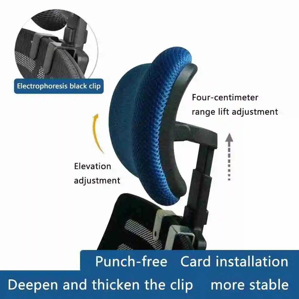 

Adjustable Chair Headrest Office Seat Adjustable Swivel Lifting Neck Spine Back Support Chair Neck Protection Pillow Headrest