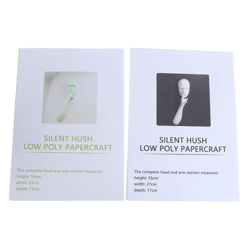 

The Silent Person 3D Paper Model Home Decor Living Room Library Decor DIY Craft Model Puzzles Educational Birthday Kid Gift Toy