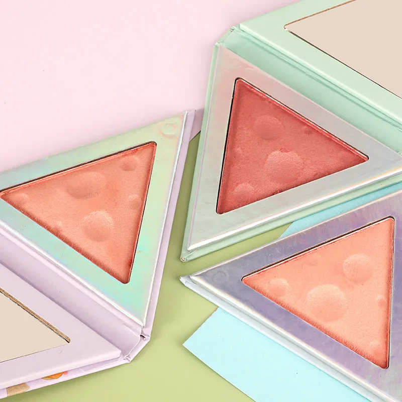 Милые Румяна для сыра запеченные щек лица мягкие румяна девочек макияж матовая