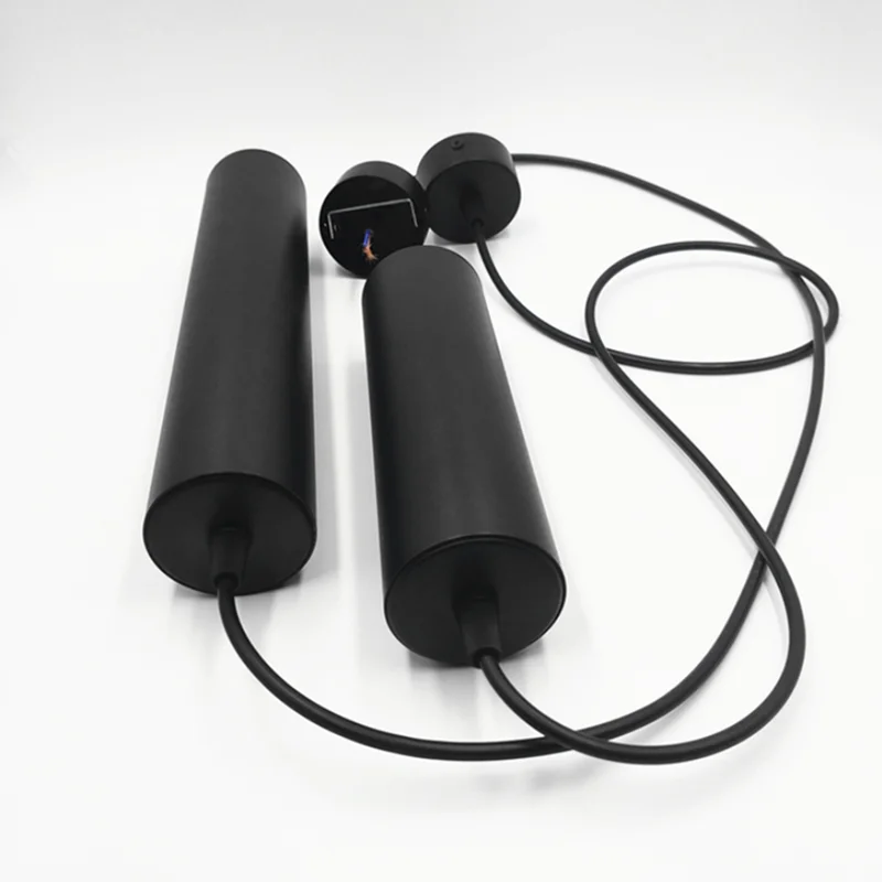 Светодиодная люстра с длинной трубкой регулируемое освещение для дома и