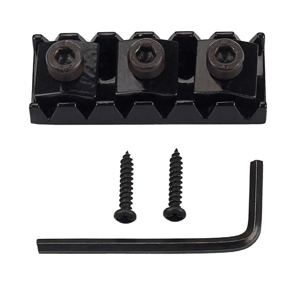 

Guitar Bridge, Hardtail Guitar Bridge Tailpiece with 2 X Screws And