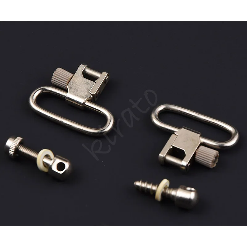 Спарта сталь QD пистолет Слинг Вертлюги с резьбой по дереву большинство из