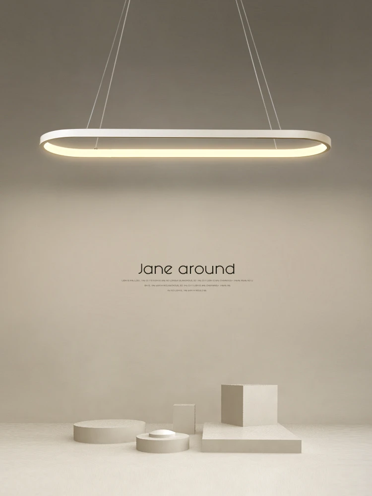 Люстра Светодиодная для ресторана простой современный офисный светильник в