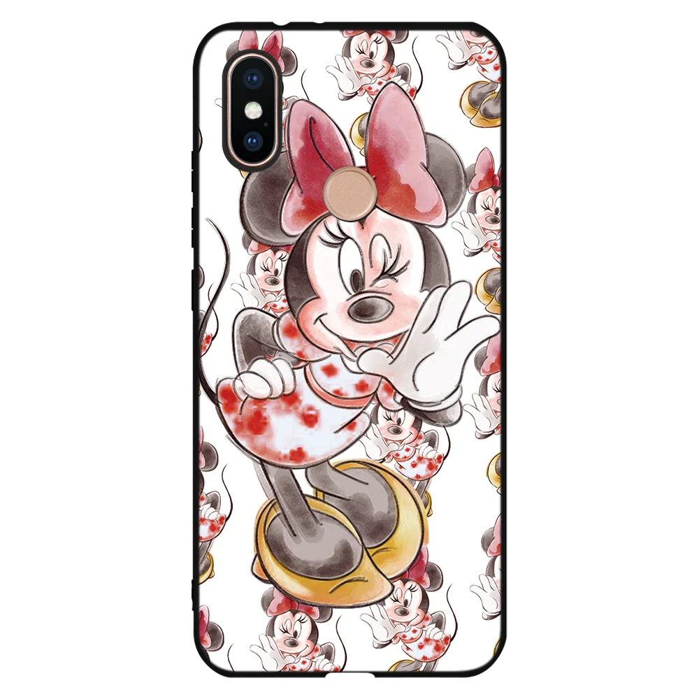 minihan Для Xiaomi Mi 8 9 Lite A3 CC9 CC9e A1 A2 3D рельефным мультяшным рисунком пара чехол для Xiaomi Redmi Note 7 S2 6 5 4 Pro Plus 6A 5A мягкий чехол - Цвет: minihan