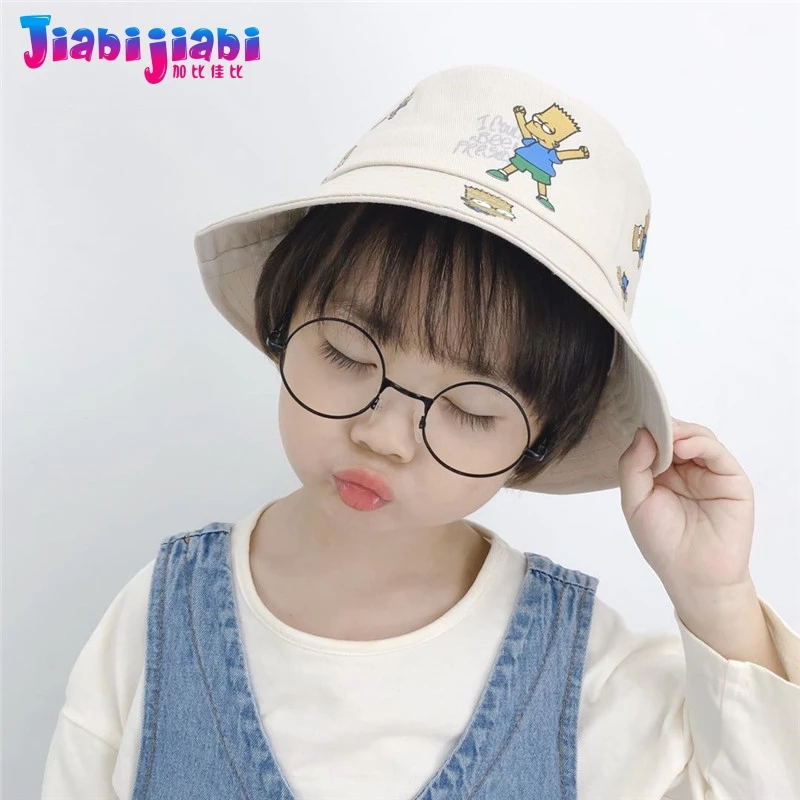 Детская Панама весенне-летняя тонкая тканевая шапка для мальчиков и девочек