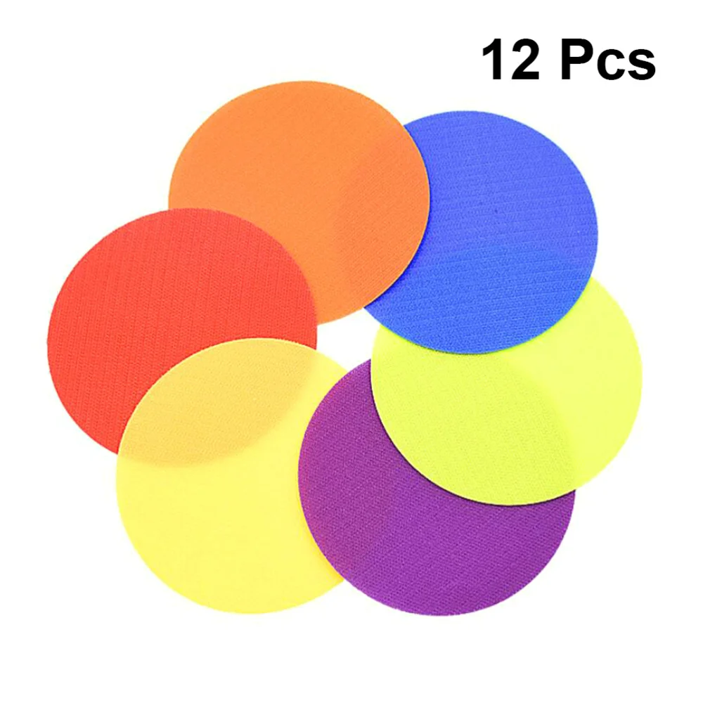 

30pcs Carpet Sticker Positioning Mark Sticker Round Shape Design Creative Durable for Home (Circular Diameter 100mm)