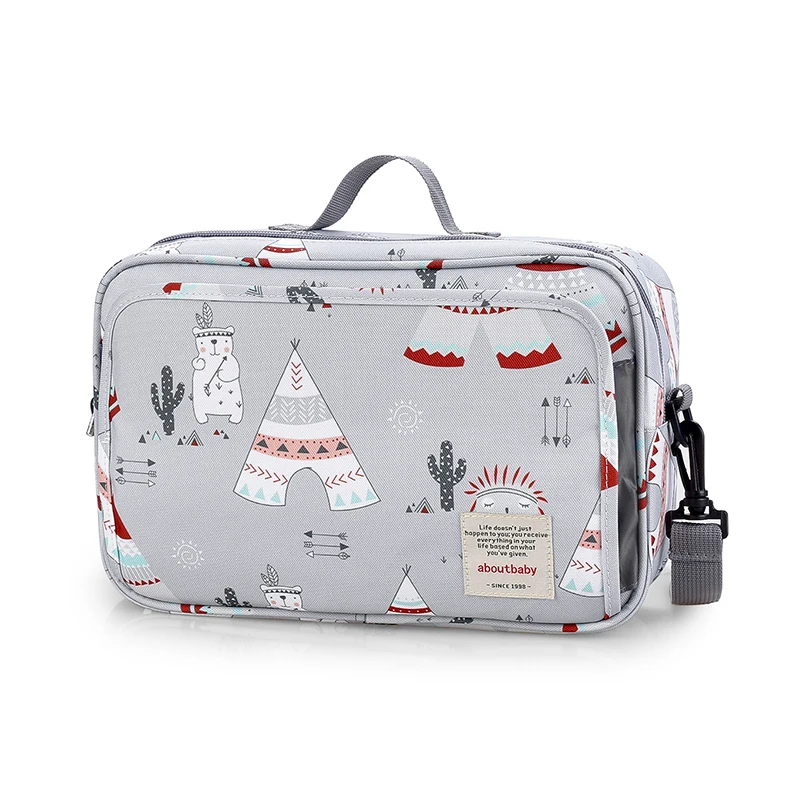 

Waterproof Stroller carries a bag Diaper bag Go out mommy bag Can hang it in the stroller