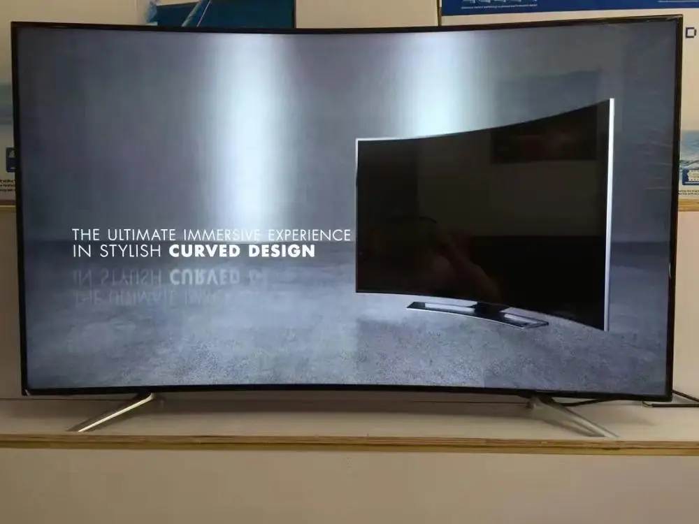 55 65 75 дюймов светодиодный ТВ монитор 4K android smart curved телевизор|Запчасти к