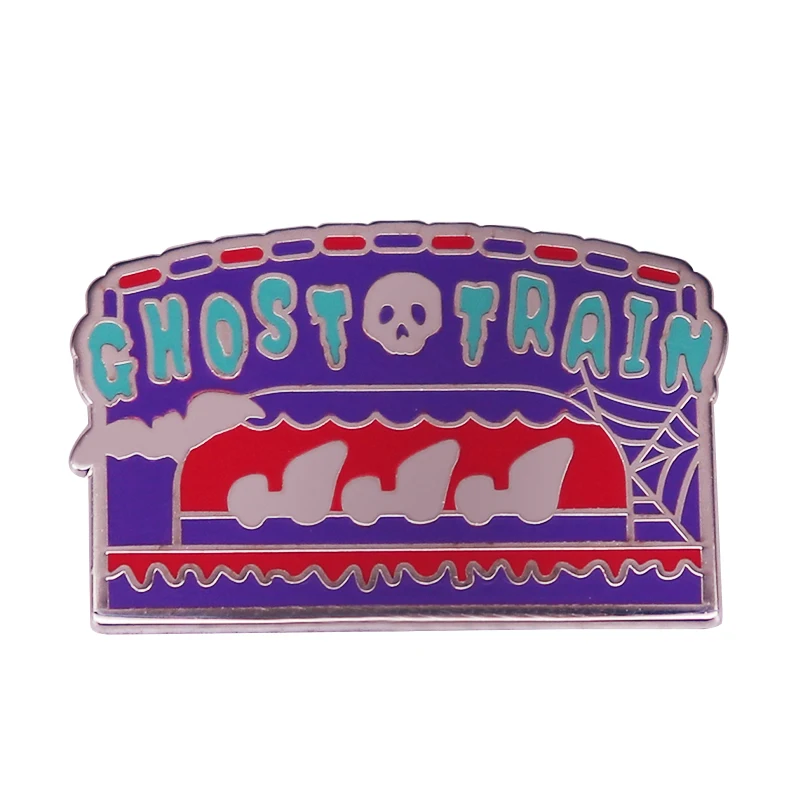 

Ghost Train Pin Badge