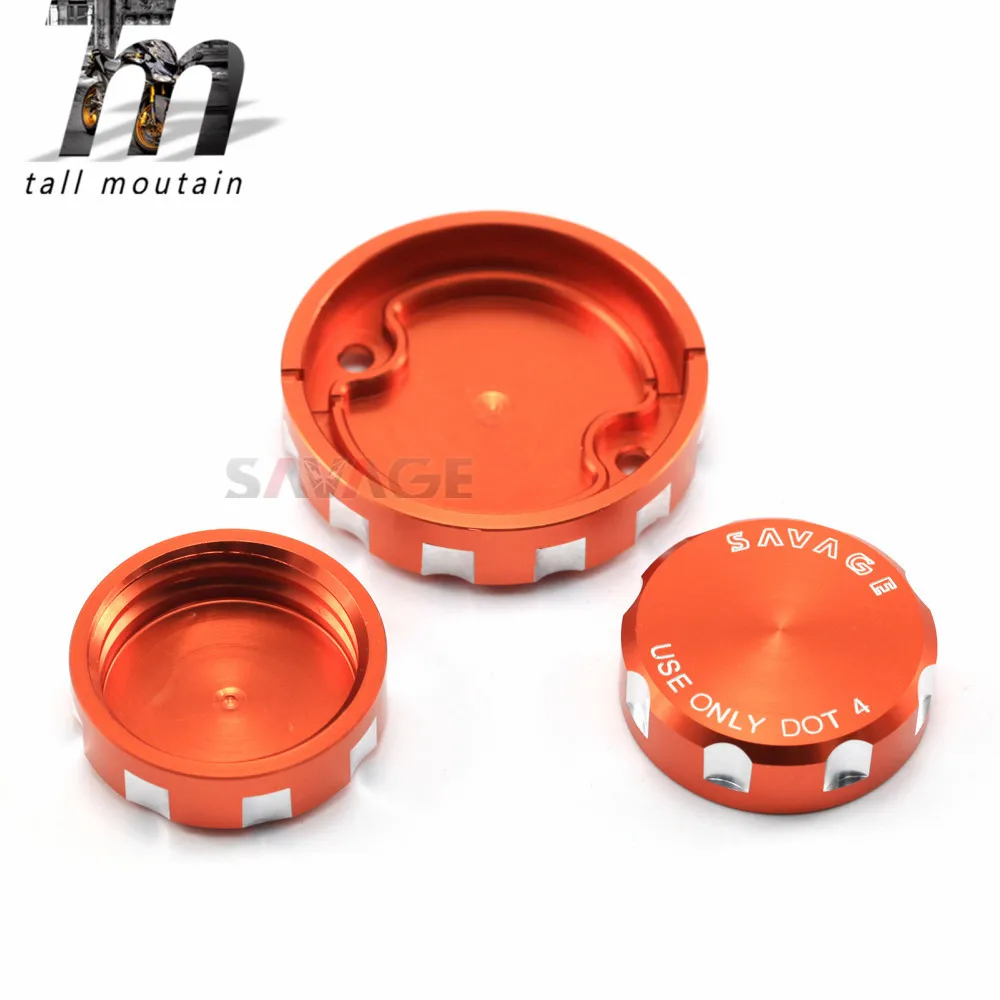 Передний тормозной клатч задний резервуар Крышка для KTM 690 DUKE 2008 2009 2010 аксессуары