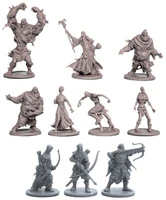 scale die casting resin made board game model war chess running group endless killing characters unpainted