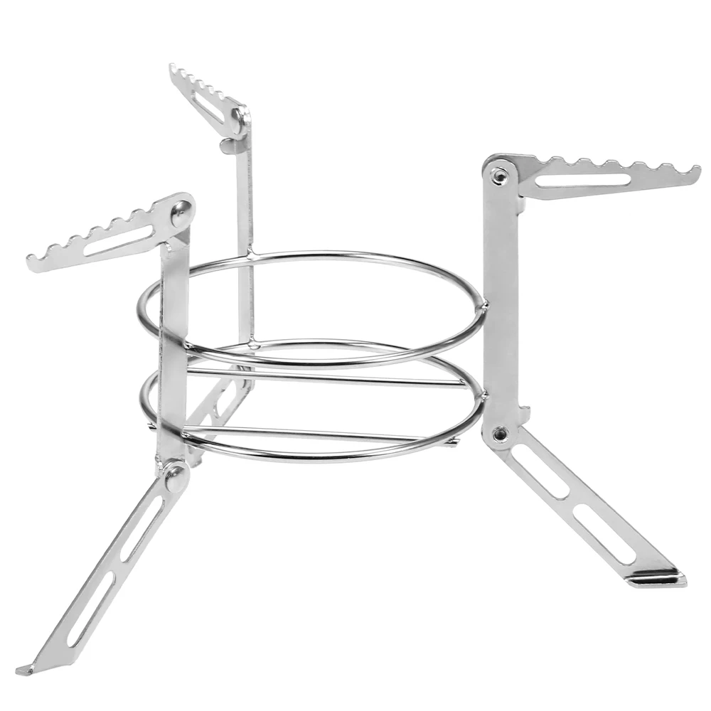 Открытый Кемпинг спиртовой печи и стойки комбо набор мини портативный плита с