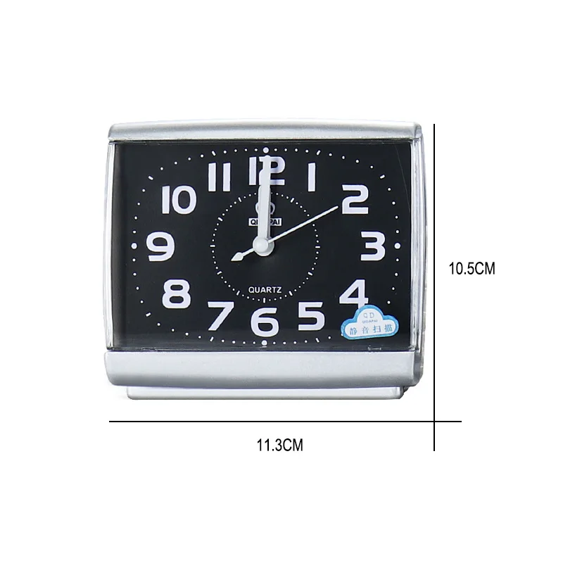 

Bedroom Desktop Alarm Clock Wake Up Clocks Student Small Table Clock Fashion Square Alarm Clock Bedside Table Top Decoration