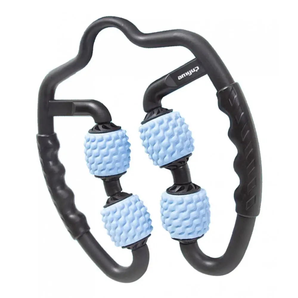 Массажер роликовый для акупрессуры шеи рук ног живота|Ногу массажный аппарат| |