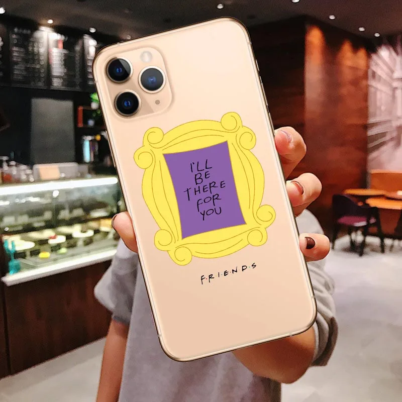 central perk coffee friends tv show phone case for iphone 11 pro max 12 x xr xs max se 7 8 6s plus how you doin back cover shell free global shipping
