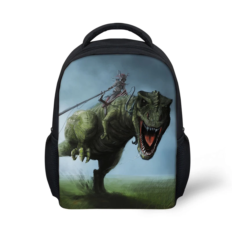 Школьные рюкзаки с рисунком динозавра для девочек и мальчиков дорожная сумка