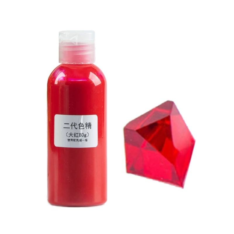 

Large Bottle 80g Resin Pigment Kit Epoxy Resin Coloring Dye Pigment Colorant