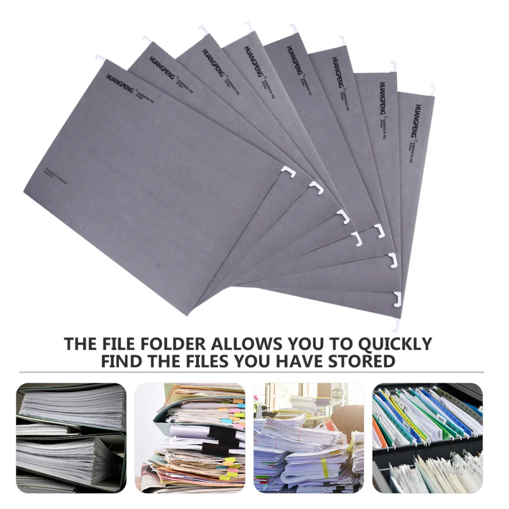 

10pcs A4 Suspension Folder Convenient Documents Holder Document Organizer