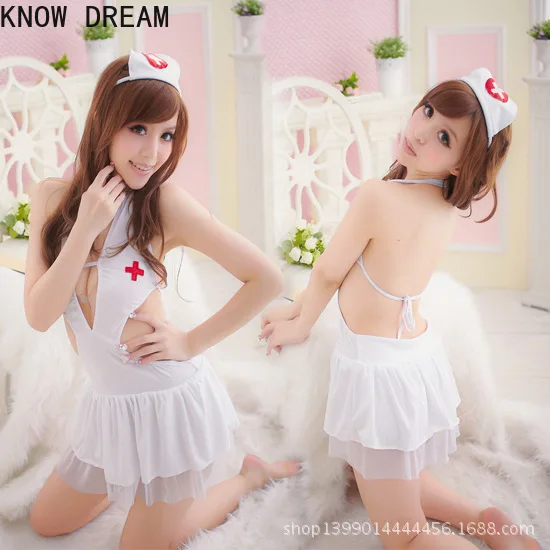 KNOWDREAM сексуальное нижнее белье медсестра форма милая маленькая юбка роль удобное