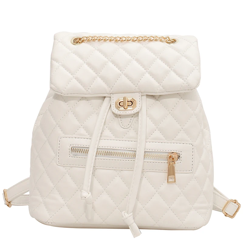 

Fashion School Backpacks 2021 New PU Leather Women Backpack Designers Brand for Teenage Girl High Quality Travel Books Rucksack