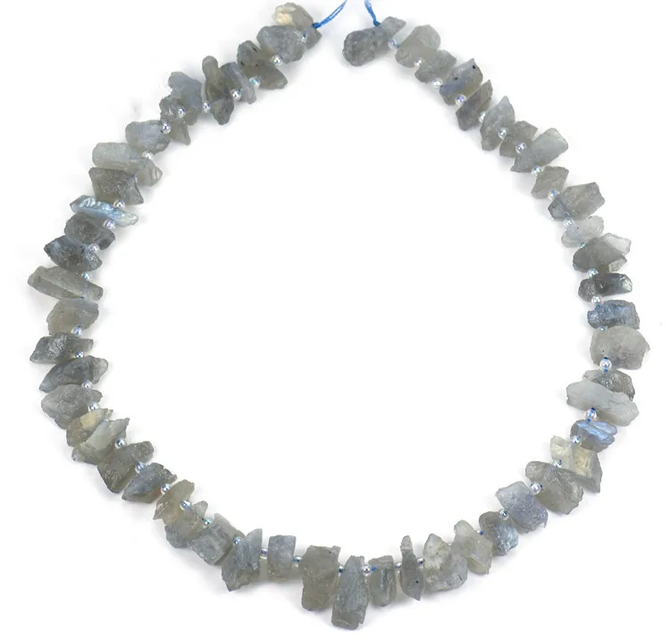 Размытые бусины Лабрадорита в стиле барокко 15 дюймов незакрепленные для