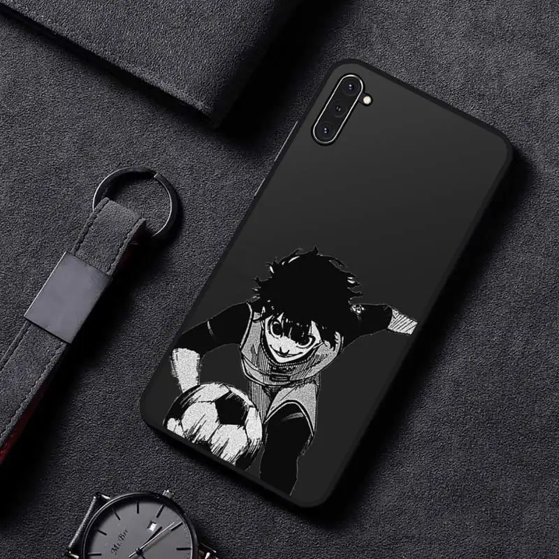 

anime blue lock Passion football Phone Case For Samsung galaxy S A note 6 7 8 9 10 20 31 40 50 51 71 edge plus 5G