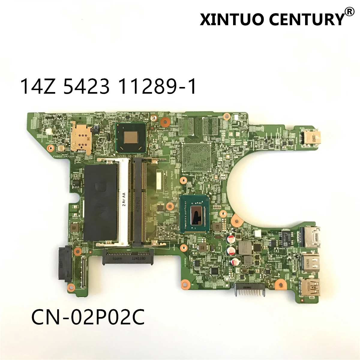 CN-02P02C 02P02C 2P02C DMB40 11289-1  Dell Inspiron 14Z 5423    w/ i3-3217U  DDR3 100%  