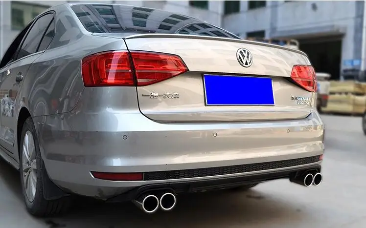 Для Volkswagen jetta (Фольксваген Джетта заднего бампера Диффузор спойлер 2016-2018 для sagitar