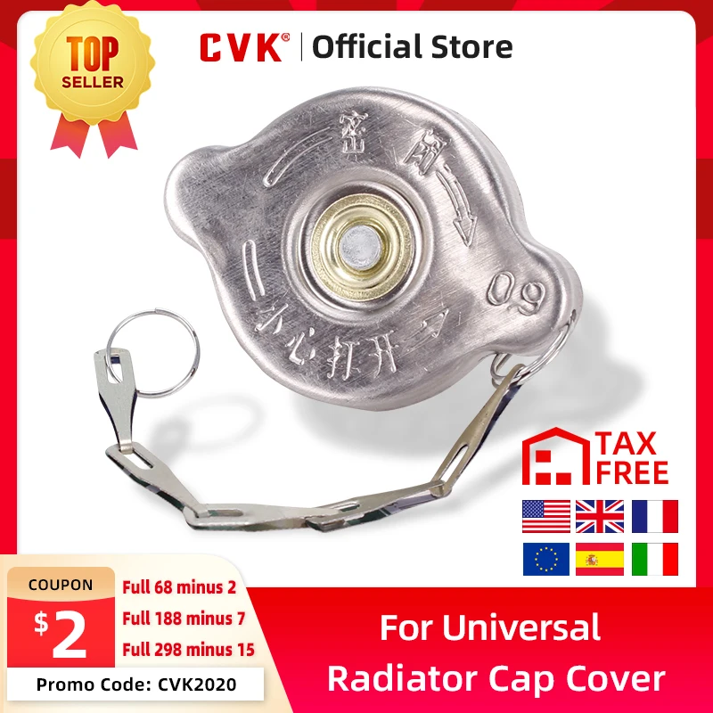 

CVK Motorcycle Radiator Water Cooling Cooler System Water Tank Cap Cover For HONDA Steed400 Steed600 Magna250 Steed Horse Magna