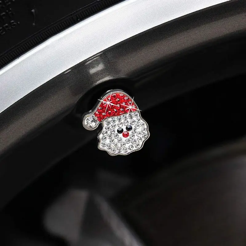 4 шт. Авто шток клапана шины автомобиля колпачок болта-в алюминиевой Theftproof